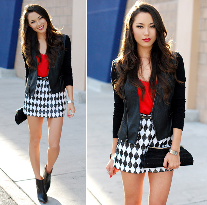Street Chic: 3 Ways to Wear the Harlequin Skirt | Stylust - The ...